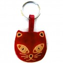 Porte-clés Macha chat rouge