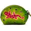 Porte monnaie Macha Art Gecko anis