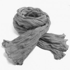 Chèche coton Macha gris