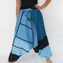 Sarouel ethnique Tinga bleu 