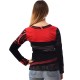 T-shirt ethnique Macha rouge
