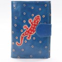 Portefeuille Macha bleu gecko
