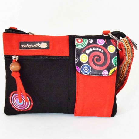 Sac Macha Kanpur rouge et noir XL