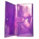 Porte-chéquier Macha chouettes violet