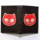 Porte cartes noir chat