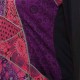 T-shirt ethnique bora violet