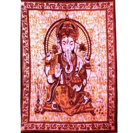 Tenture ethnique Ganesha3