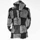 Gilet Ethnique Garyan noir/gris