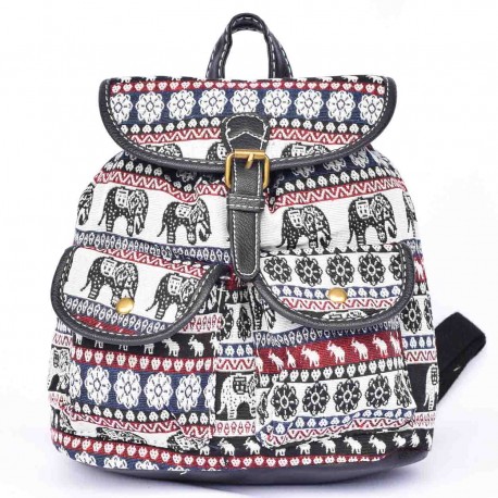 sac à dos langmaï petit éléphant multi