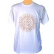 tee shirt Om blanc