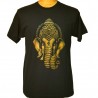 tee shirt éléphant noir