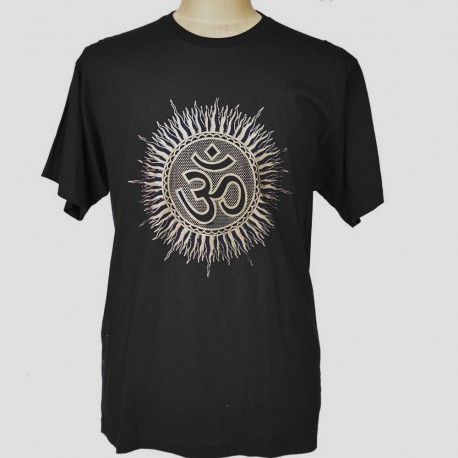 tee shirt Om noir