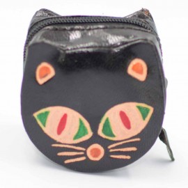 Porte monnaie Macha chat noir