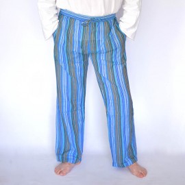 Pantalon coolman bleu