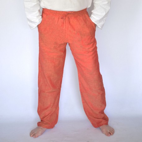 Pantalon coolman orange uni
