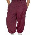 Pantalon ethnique Storm bordeaux