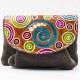 Porte monnaie ethnique Zappa choco spirales