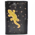 Portefeuille Macha gecko noir3