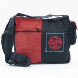 Sac ethnique Bora rouge