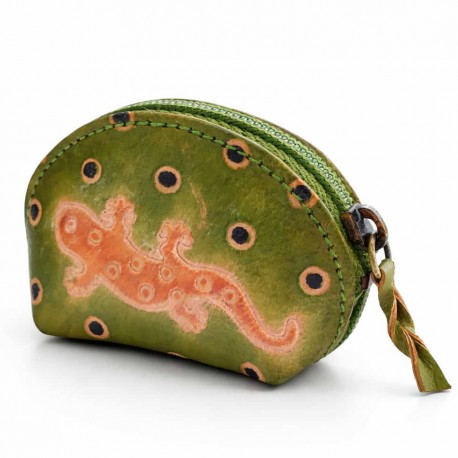 Porte-monnaie Macha Art Gecko anis